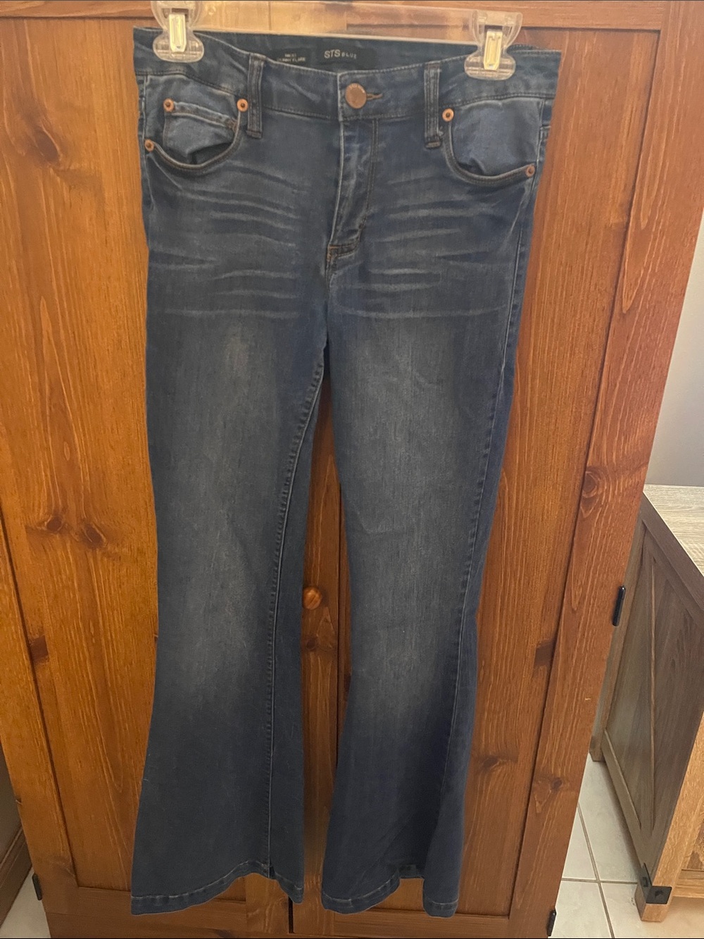 STS Blue Classic Indigo Flare Jeans